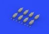 Eduard 648376 FAB 100 Soviet WWII bombs 1/48